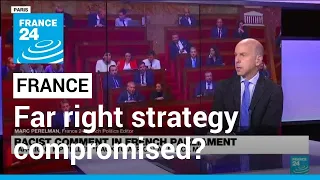 Does racist comment in French Parliament compromise far right party's strategy of normalisation?