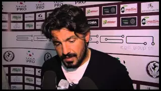 Gattuso:"L'Arezzo? Capuano se lo è fatto come un abito su misura"