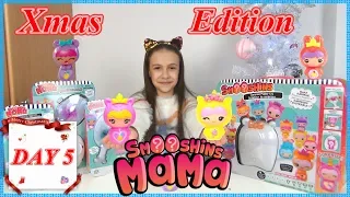 SMOOSHINS Δημιουργός Εκπλήξεων!Πολύχρωμα Ζουληχτά!Xmas Edition Day 5/Princess Tonia Vlog!