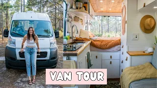 VAN TOUR // Couple Builds the PERFECT Van After 3 Years of Full Time VAN LIFE