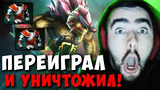 STRAY НЕРЕАЛЬНАЯ СОЛЯРА НА МИД БРИСТЛЕ ! СТРЕЙ НА 4000 ММР ! Carry mid Dota 2 ! Лучшее со Стреем