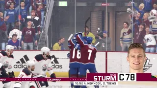 Edmonton Oilers vs Colorado Avalanche - NHL 22 - Stanley Cup Conference FINALS GA 2