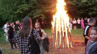 В Свислочи отметили праздник Ивана Купала