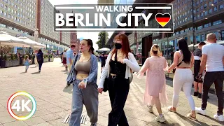 Berlin City! Alexanderplatz, Germany‘s Largest Square - 4K Walking Tour With Captions