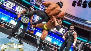 WWE 2K20 Story - The Shield JOINS The Rock & Turns On Roman Reigns! (WrestleMania 37)