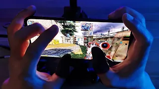 90 FPS COD Mobile on Black Shark 4 | 5 FINGER CLAW HANDCAM GAMEPLAY 120HZ SMOOTH 4K