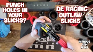 How to mount rc drag slicks.