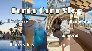 PUNTA CANA VLOG | Best Baecation Ever, Almost Missed Our Flight, Luxury All Inclusive Resort, & More