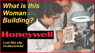 Can You Identify what is being made at this Honeywell Electronics Lab?  Vintage computer?  Date?