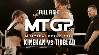 MTGP27 | MANCHESTER |  NIAMH KINEHAN vs ISA TIDBLAD