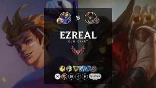 Ezreal ADC vs Jhin - KR Grandmaster Patch 12.19