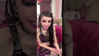 Eugenia Cooney wears herself out for live fest