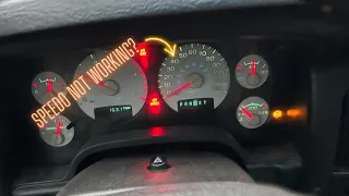 2005 Dodge Ram 2500 Speedometer not WorKing (Brake and ABS Light)