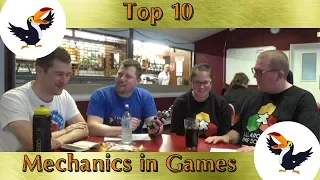 Top 10 examples of mechanics in games