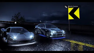 Wolf's Lamborghini Murcielago vs. BMW M3 GTR |Canyon Race| (The Hero) | Need for Speed Carbon