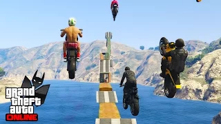 GTA V Online: FÚRIA EM DUAS RODAS #84: TRAVESSIA CONTAINERS SOBRE O MAR