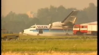 Crash Fokker F27 Air UK - Amsterdam Schiphol 19 july 1990