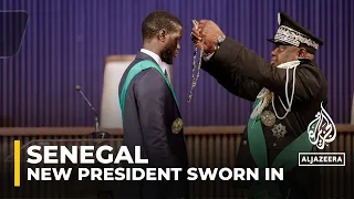 Senegal’s youngest president, Bassirou Diomaye Faye, sworn in