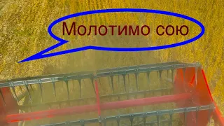 Молотимо сою МАКСИМУС🌱 БЕЗ ВТРАТ після КОМБАЙНА❗️🔥