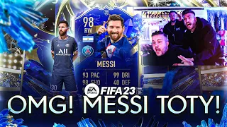 OMG!! MESSI TOTY GEZOGEN 🐐😍 Mein BESTES TOTY Pack Opening aller Zeiten🔥💸 FIFA 23