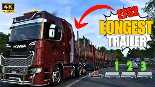 TRIPLE  TRAILERS  - My CRAZIEST Haul Yet! (Euro Truck Simulator 2)