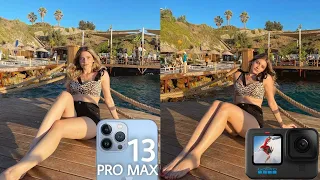 Go Pro Hero 10 Black VS iPhone 13 Pro Max Camera Comparison