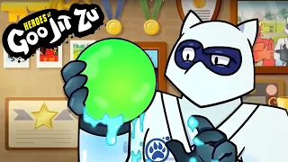 SLIME BALL! | HEROES OF GOO JIT ZU | cartoon for kids | GOO JIT ZU TOYS!