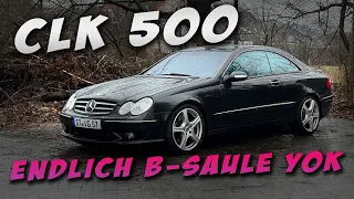 ENDLICH B SÄULE YOK! - CLK 500 mit AMG Paket für wenig Geld