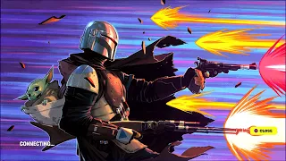 Fortnite Star Wars The Mandalorian Returns Victory Royale!