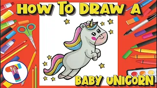 How to Draw a Baby Unicorn