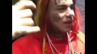 6ix9ine KeKe Caught Lacking Wearing FAKE Diamond Necklace Jewelry