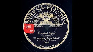 Orkiestra Ady (Eddie) Rosner'a - Rumuński foxtrot