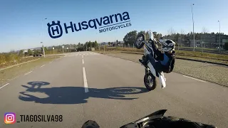 ✅ Best of Husqvarna 350 Stunt ⚠️ Lots of Wheelies !!!