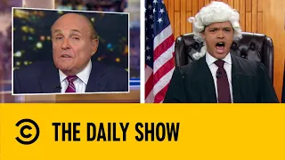 Trevor Noah Gives His Verdict On Rudy Giuliani | The Daily Show With Trevor Noah
