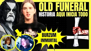 HISTORIA DE OLD FUNERAL BANDA DE  DONDE INICIA BURZUM E IMMORTAL #blackmetal  #deathmetalchannel