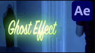 Disappearing Ghost in Light Effect in After Effects! (After Effects Tutorial)