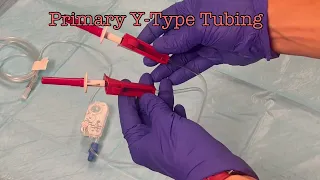 Blood Product Transfusion Part 1: Steps to Complete Before Product Arrives (Primary Y Type Tubing)