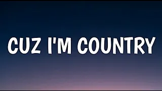 Creed Fisher - Cuz I'm Country (Lyrics)