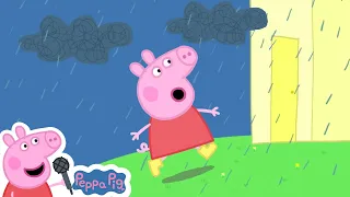 Rain Rain Go Away Song | Peppa Pig Songs | Nursery Rhymes + Kids Songs