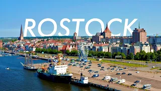 25 Minutes of Rostock, Germany: Beautiful Aerial Drone Stock Footage of German City [4K]