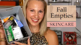 Fall Empties Part 1 – Skincare I Best Beauty Products | Skin Obsessed Mary