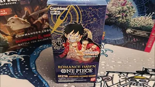 Распаковка карточек One Piece Op-1 "Romance Dawn"