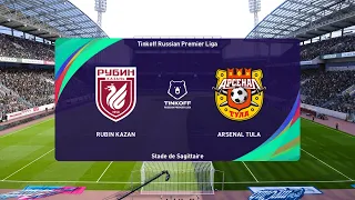 PES 2021 | Rubin Kazan vs Arsenal Tula - Russia Premier League | 31/10/2020 | 1080p 60FPS