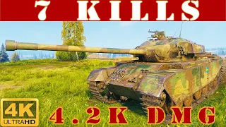 ✔️ Strv 81 WoT ◼️ 7 Kills • 4.2K Damage ◼️ WoT Replays gameplay