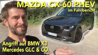 Mazda CX60 PHEV im Fahrbericht: Cockpit, Bedienung, Platzverhältnisse und mehr im Detailcheck