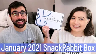 January 2021 SnackRabbit Box | Korea | Unboxing and Taste Test