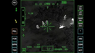 DCS AH-64D, UH-1H night mission play : Retrieve the nuclear warheads