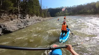 Сплав на САПбордах по реке Нугуш 29 апреля - 1 мая 2023 | Supboarding Nugush River white water