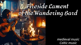 Fireside Lament of the Wandering Bard  - 1 hour/ fantasy medieval/tavern music - Celtic