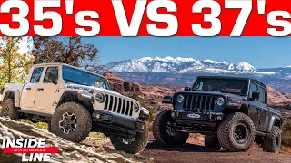 35's VS 37's For The Jeep Gladiator (Which Is Better and Why?) | Inside Line